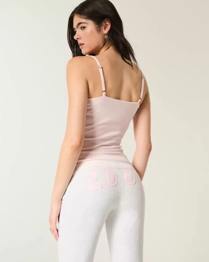 2001 Pantaloni de sport grafic Bootcut 2001 Pantaloni de sport grafic Bootcut