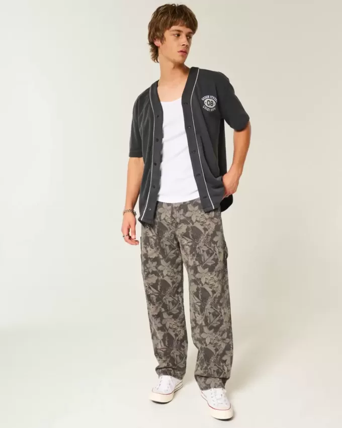 Blugi Baggy Painter Camo Skater Blugi Baggy Painter Camo Skater