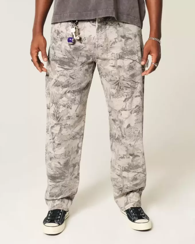 Blugi Baggy Painter Camo Skater Blugi Baggy Painter Camo Skater