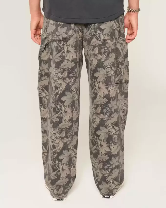 Blugi Baggy Painter Camo Skater Blugi Baggy Painter Camo Skater