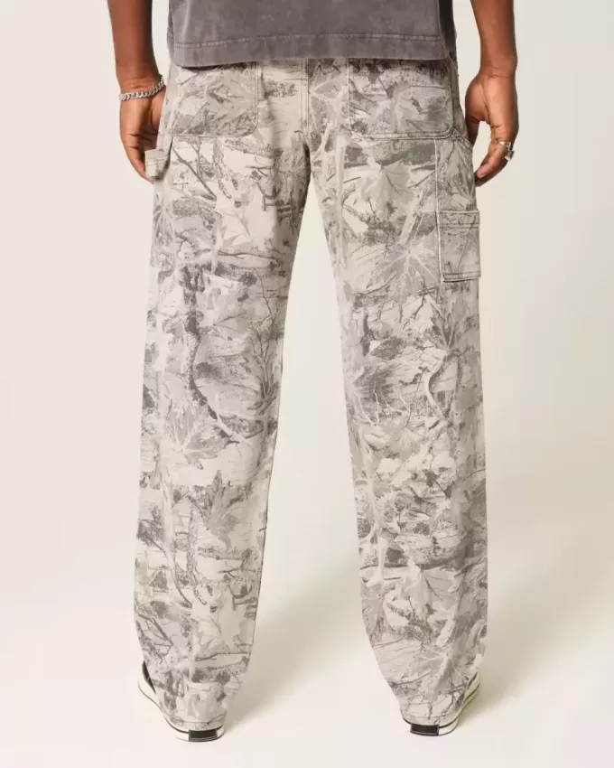 Blugi Baggy Painter Camo Skater Blugi Baggy Painter Camo Skater