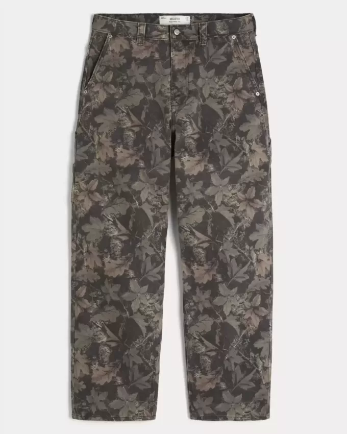 Blugi Baggy Painter Camo Skater Blugi Baggy Painter Camo Skater