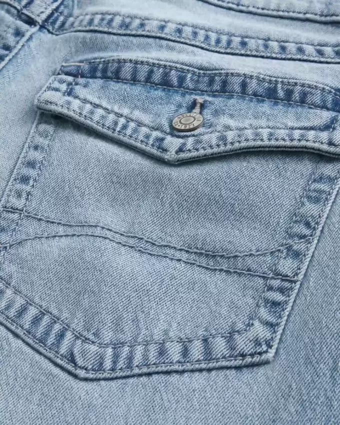 Blugi bootcut cu spălare ușoară Blugi bootcut cu spălare ușoară