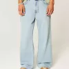 Blugi bootcut cu spălare ușoară Blugi bootcut cu spălare ușoară