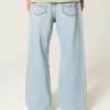 Blugi bootcut cu spălare ușoară Blugi bootcut cu spălare ușoară
