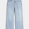 Blugi bootcut cu spălare ușoară Blugi bootcut cu spălare ușoară