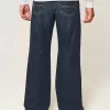 Blugi bootcut relaxați Hermosa Dark Wash Blugi bootcut relaxați Hermosa Dark Wash