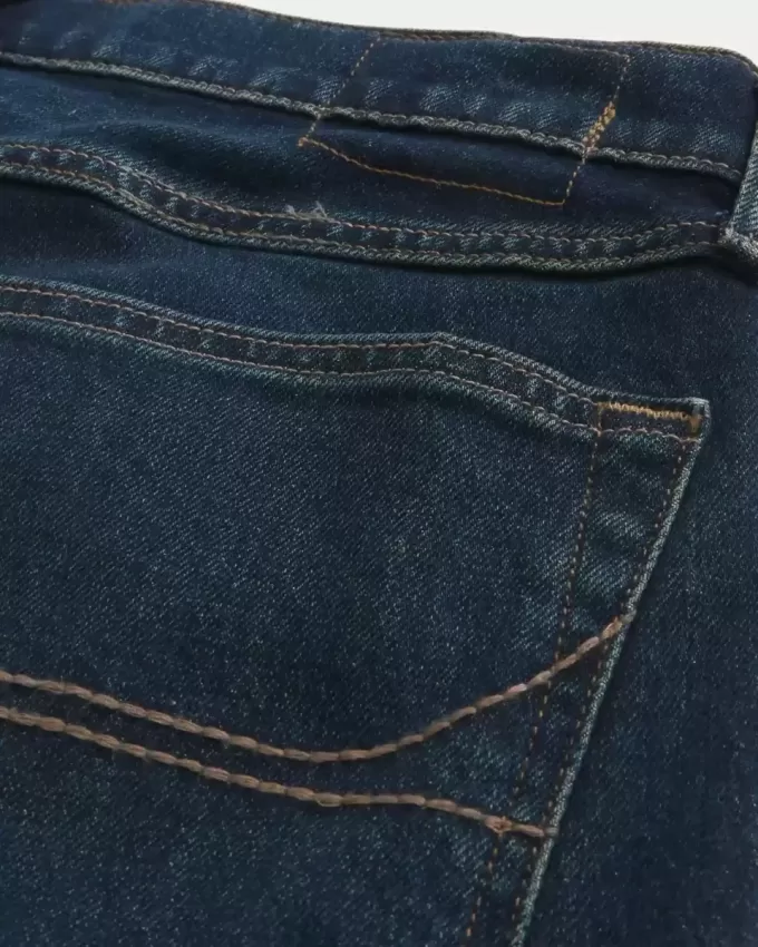 Blugi bootcut relaxați Hermosa Dark Wash Blugi bootcut relaxați Hermosa Dark Wash