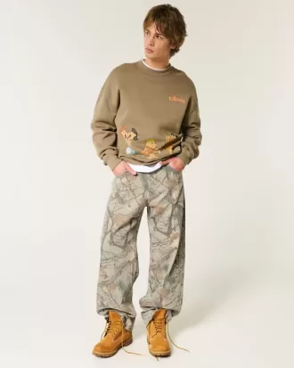 Blugi Camo Super Baggy