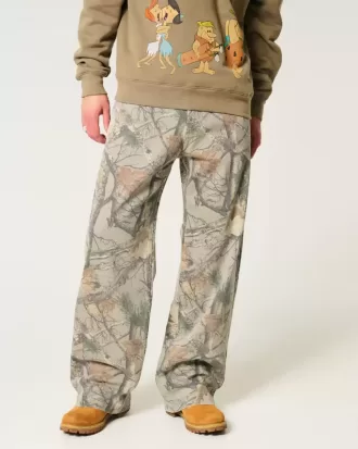 Blugi Camo Super Baggy