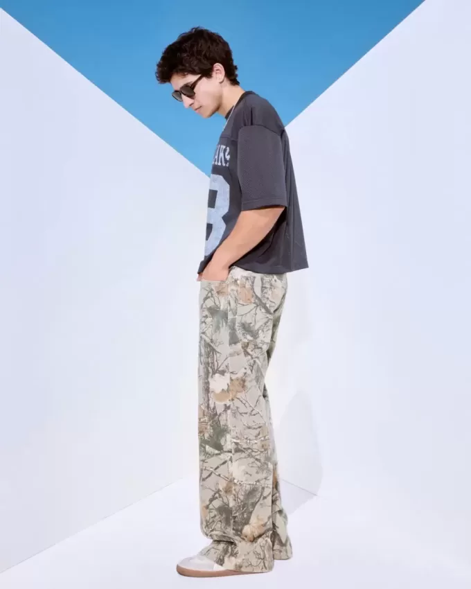 Blugi Camo Super Baggy Blugi Camo Super Baggy