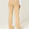 Blugi cu talie medie kaki Bootcut Blugi cu talie medie kaki Bootcut