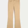 Blugi cu talie medie kaki Bootcut Blugi cu talie medie kaki Bootcut