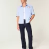 Blugi drepți de culoare închisă Blugi drepți de culoare închisă