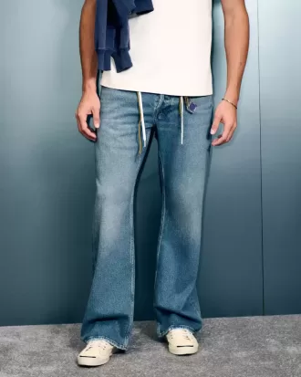 Blugi Hermosa Medium Wash Relaxed Bootcut