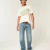 Blugi Hermosa Medium Wash Relaxed Bootcut Blugi Hermosa Medium Wash Relaxed Bootcut
