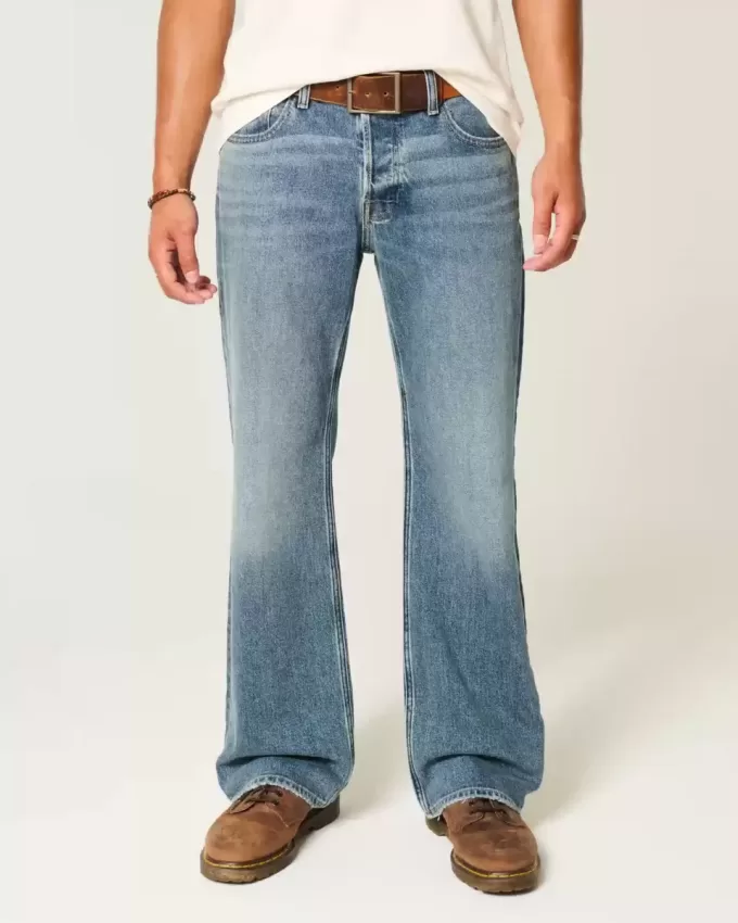 Blugi Hermosa Medium Wash Relaxed Bootcut Blugi Hermosa Medium Wash Relaxed Bootcut