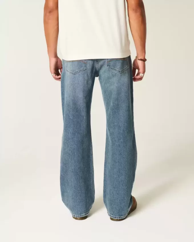 Blugi Hermosa Medium Wash Relaxed Bootcut Blugi Hermosa Medium Wash Relaxed Bootcut
