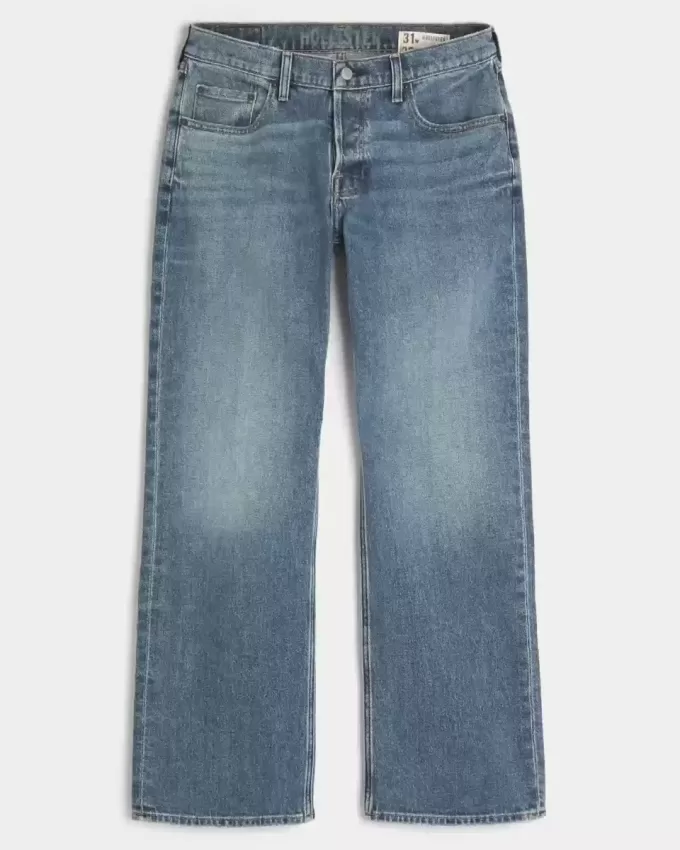 Blugi Hermosa Medium Wash Relaxed Bootcut Blugi Hermosa Medium Wash Relaxed Bootcut