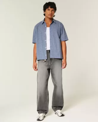 Blugi largi Graphic Skater