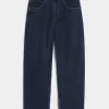 Blugi largi Skater de culoare închisă Blugi largi Skater de culoare închisă