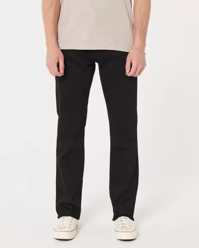 Blugi negri Bootcut Blugi negri Bootcut