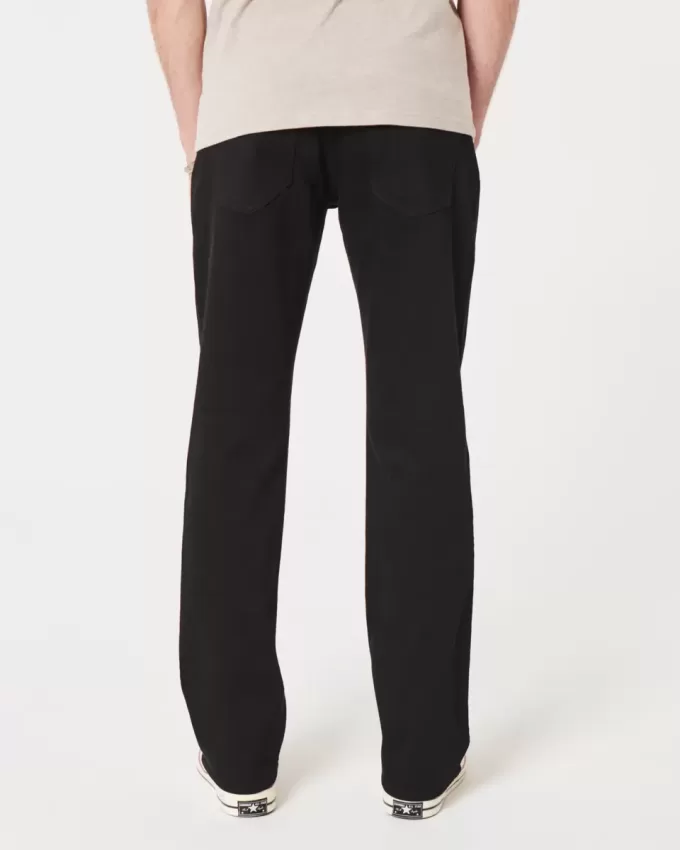 Blugi negri Bootcut Blugi negri Bootcut