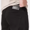 Blugi negri Bootcut Blugi negri Bootcut