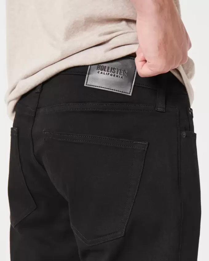 Blugi negri Bootcut Blugi negri Bootcut