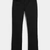 Blugi negri Bootcut Blugi negri Bootcut