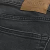 Blugi negri drepti spălați Blugi negri drepti spălați
