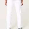 Blugi skinny atletici albi Blugi skinny atletici albi