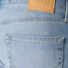 Blugi skinny atletici cu spalare usoara Blugi skinny atletici cu spalare usoara