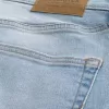 Blugi skinny atletici cu spalare usoara Blugi skinny atletici cu spalare usoara