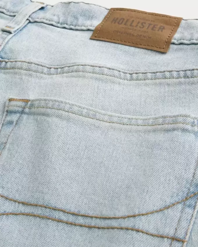 Blugi skinny atletici cu spalare usoara Blugi skinny atletici cu spalare usoara