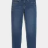 Blugi skinny atletici de culoare închisă Blugi skinny atletici de culoare închisă