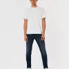 Blugi skinny atletici de culoare închisă Blugi skinny atletici de culoare închisă