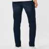 Blugi skinny atletici de culoare închisă Blugi skinny atletici de culoare închisă