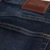 Blugi skinny atletici de culoare închisă Blugi skinny atletici de culoare închisă