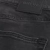 Blugi skinny atletici negri spălați Blugi skinny atletici negri spălați