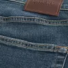 Blugi skinny cu spalare medie închisă Blugi skinny cu spalare medie închisă