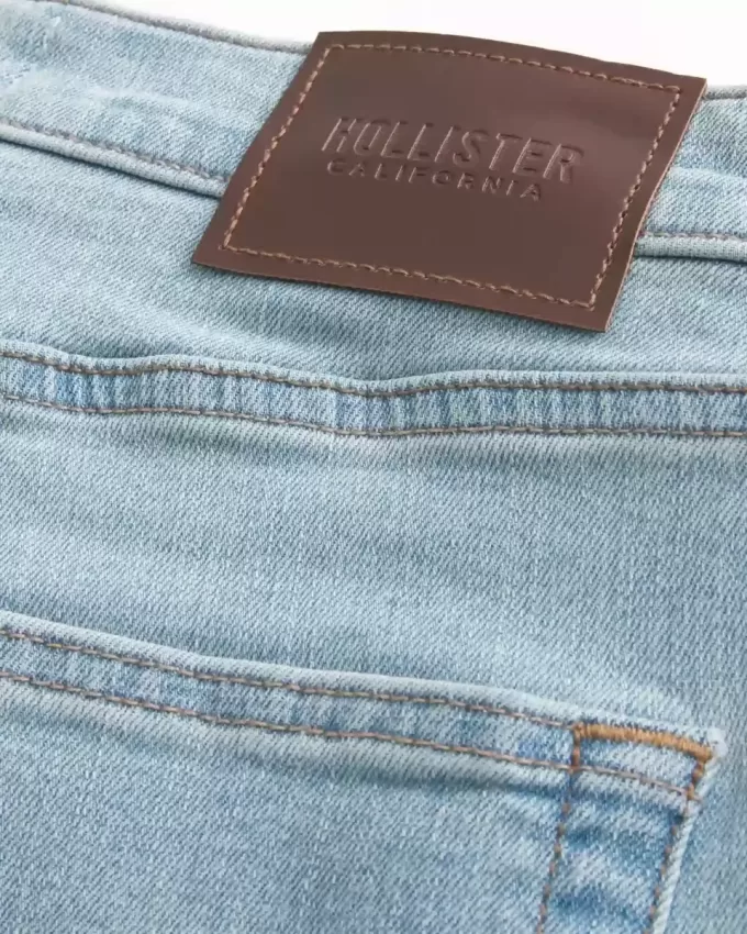 Blugi skinny cu spalare usoara Blugi skinny cu spalare usoara