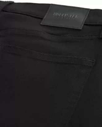 Blugi skinny negri fără decolorare