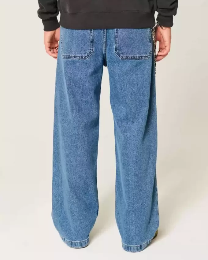 Blugi super largi Blugi super largi