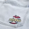 Blugi super largi New York cu spalare ușoară Blugi super largi New York cu spalare ușoară