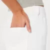 Blugi super skinny albi cu talie mare Blugi super skinny albi cu talie mare