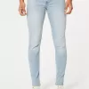 Blugi super skinny cu spalare usoara Blugi super skinny cu spalare usoara