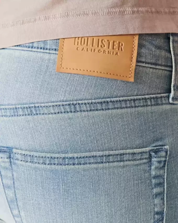 Blugi super skinny cu spalare usoara Blugi super skinny cu spalare usoara