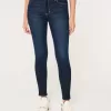 Blugi super skinny cu talie înaltă Blugi super skinny cu talie înaltă