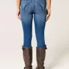 Blugi super skinny cu talie înaltă Blugi super skinny cu talie înaltă